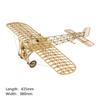 DWH VX14 1:23 Scale 380mm Wingspan Airplane Static Wooden DIY Building Model Bleriot XI Aeroplane 3D Puzzles DIY