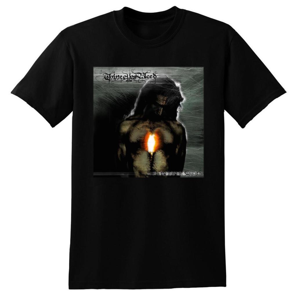 THINE EYES BLEED cd cvr IN THE WAKE OF SEPARATION Official SHIRT LAST LG New oop