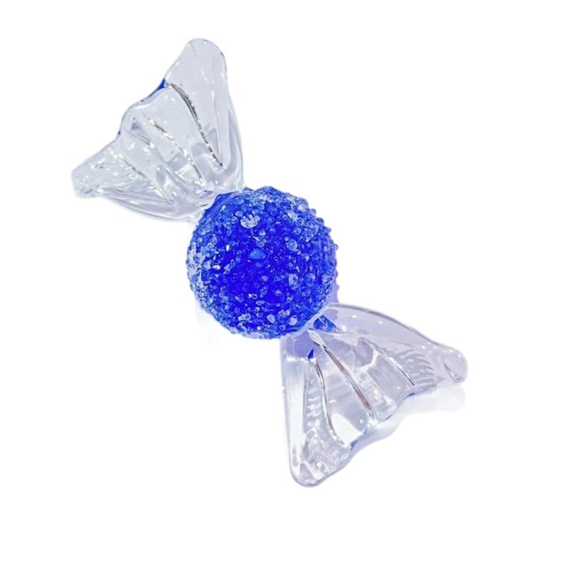Crystal Sweets Candy Figurines Collectible Figurines Tabletop Decors for Living Room,Bedroom,Office Home Glass Figurines