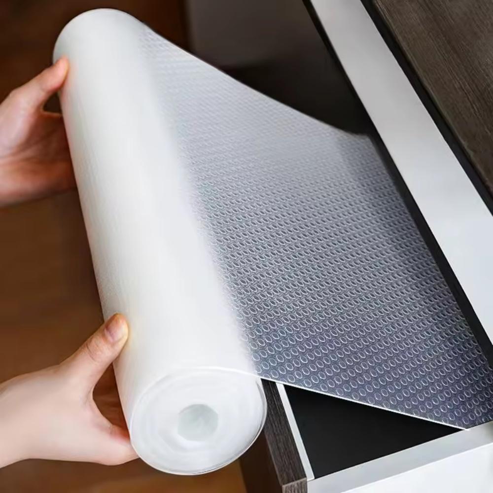 1pc 5mX30cm/50cm Drawer Mat Shelf Cover Liners Non Slip Waterproof Closet Placemat Table Pad Cabinet Oil-proof Liners