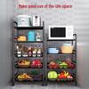 BieYing Multi-Layer Kitchen Storage Rack
