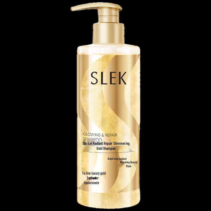 SLEK Shimmering Gold White Tea Anti-Dandruff Shampoo