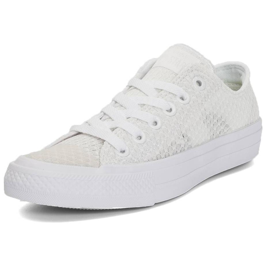 Converse Chuck Taylor All Star 2 Low Triple White Unisex Sneakers 155463C