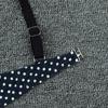 Women Two Piece Bikini Swimsuit Polka Dot Print Backless Design Hard Cup Top and Bottom Set Beachwear Swimwear for Summer