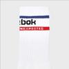 Graphic Long Socks - White