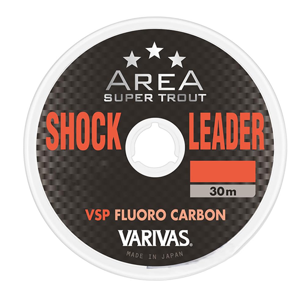 

VARIVAS Super Trout Area Shock Leader VSP Fluorocarbon 30m Natural 3lb (0.6)