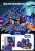 Ocean World Magnetic Tiles Set - Colorful STEM Educational Toy