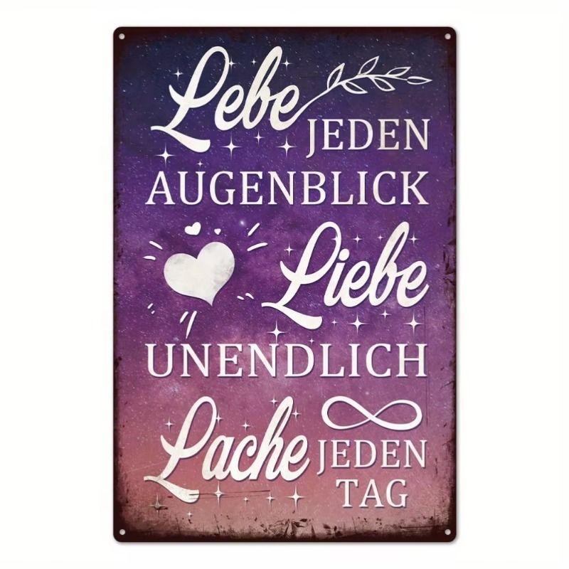 Vintage Metal Tin Sign Wall Art Home Decor 20x30cm