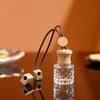 1 Stück Aromatherapie Ätherisches Öl Flasche Hängende Auto Parfümflasche Ornament Auto Lufterfrischer Auto Dekoration Innenraum Für Zuhause