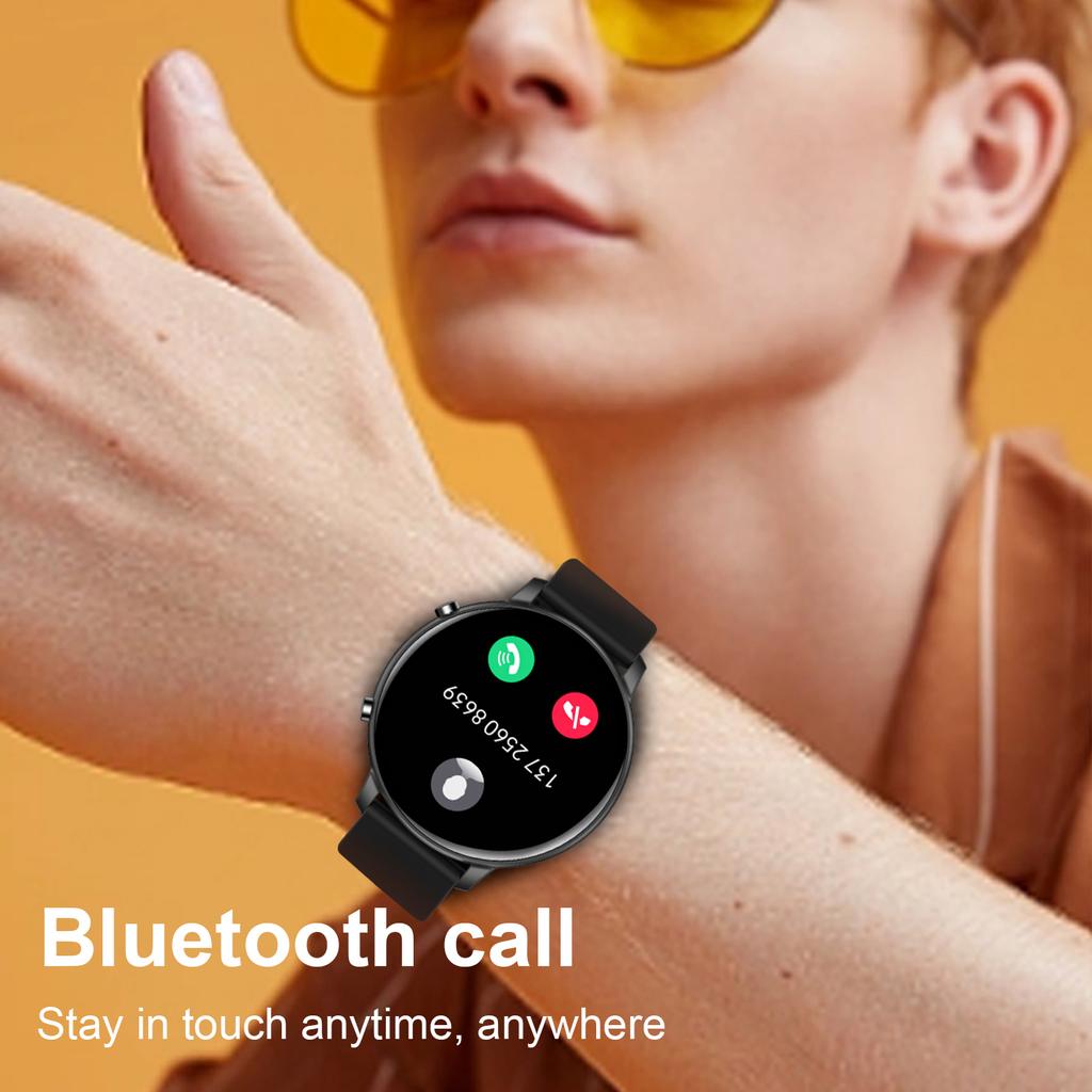 1.39 Inch Smart Watch Men Women Heart Rate Blood Pressure Monitor Make Answer Call Fitness Tracker Multi Sport Modes Smartwatch