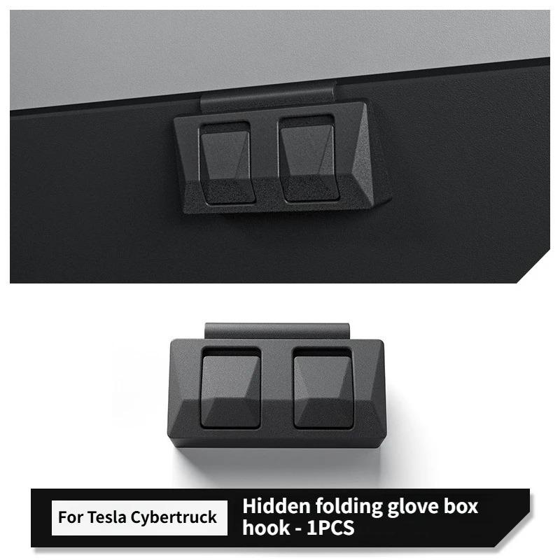 ABS Glove Box Hook for Tesla Cybertruck 2024-2025 Interior Decoration Multi-Purpose Car Hook Vehicle Modification Accessories