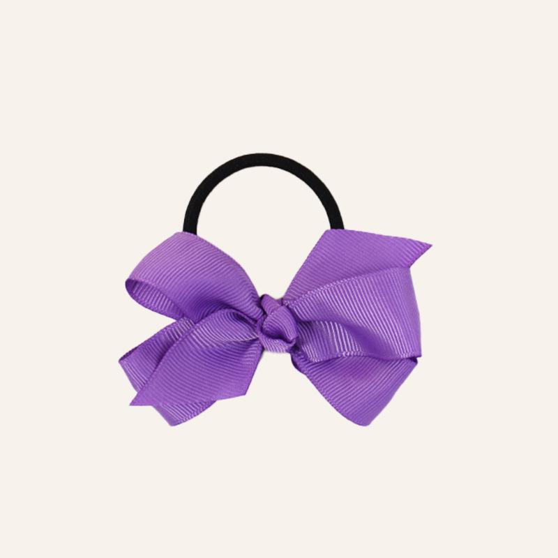 20-Pack Children's Grosgrain Ribbon Hair Ties: Cute Bubble Flowers, Accessories for Girls