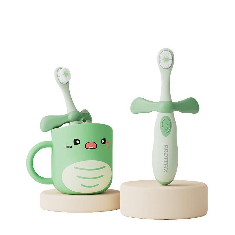 Protefix Kids Dinosaur Guard Bristle Toothbrush