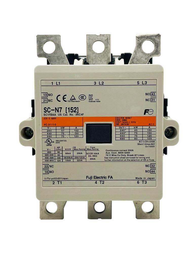 Fuji Original SC-N Series Contactor (N4/N5/N6/N5A/N6/N7) - 220V/110V