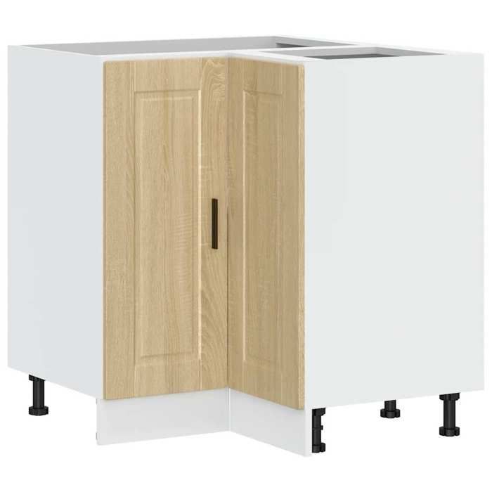 VidaXL Kitchen Corner Cabinet Porto Sonoma Oak Engineered Wood, Corner Cabinet, Corner Sink Unit,, Furniture 853990