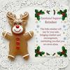 Christmas Gingerbread Doll Ornament Set Legend of Emotional Support Gingerbread Man Figurine Craft Holiday Decoration