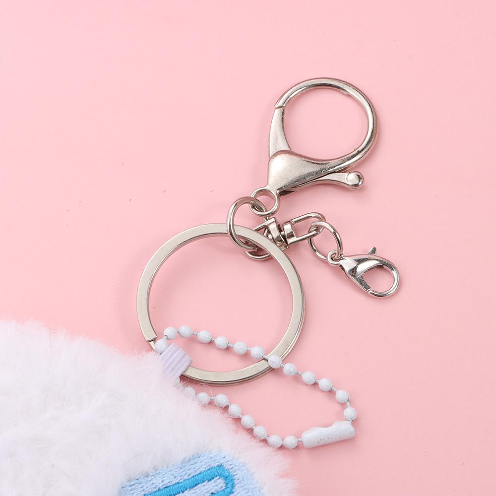 Fashion Cartoon Photocard Case Snowman/Bunny/Chicken Multifunctional Card Case Bag Keychain Cute Cards Sleeve Students