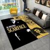 Film Scarface Tony 3D Baskılı Alan Halısı Büyük, Oturma Odası Yatak Odası Kanepe Giriş Halısı Dekorasyonu İçin Halı Kilim, Çocuk Oyun Kaymaz Zemin Matı