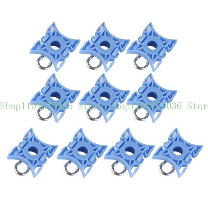 652F 10Pcs Auto Lift Sliding Pivots Clip 3509416 Window Lifter Service Clip for S80 Replacement Regulators Sliding Pivots