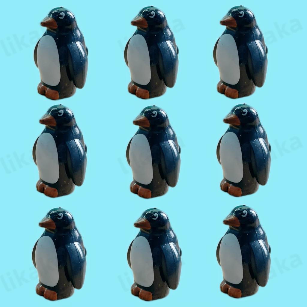 9Pcs Glacier Antarctica Penguins Building Blocks Moc Animals Diy Toys Compatible Mini Blocks Toys For Children Birthday Gift