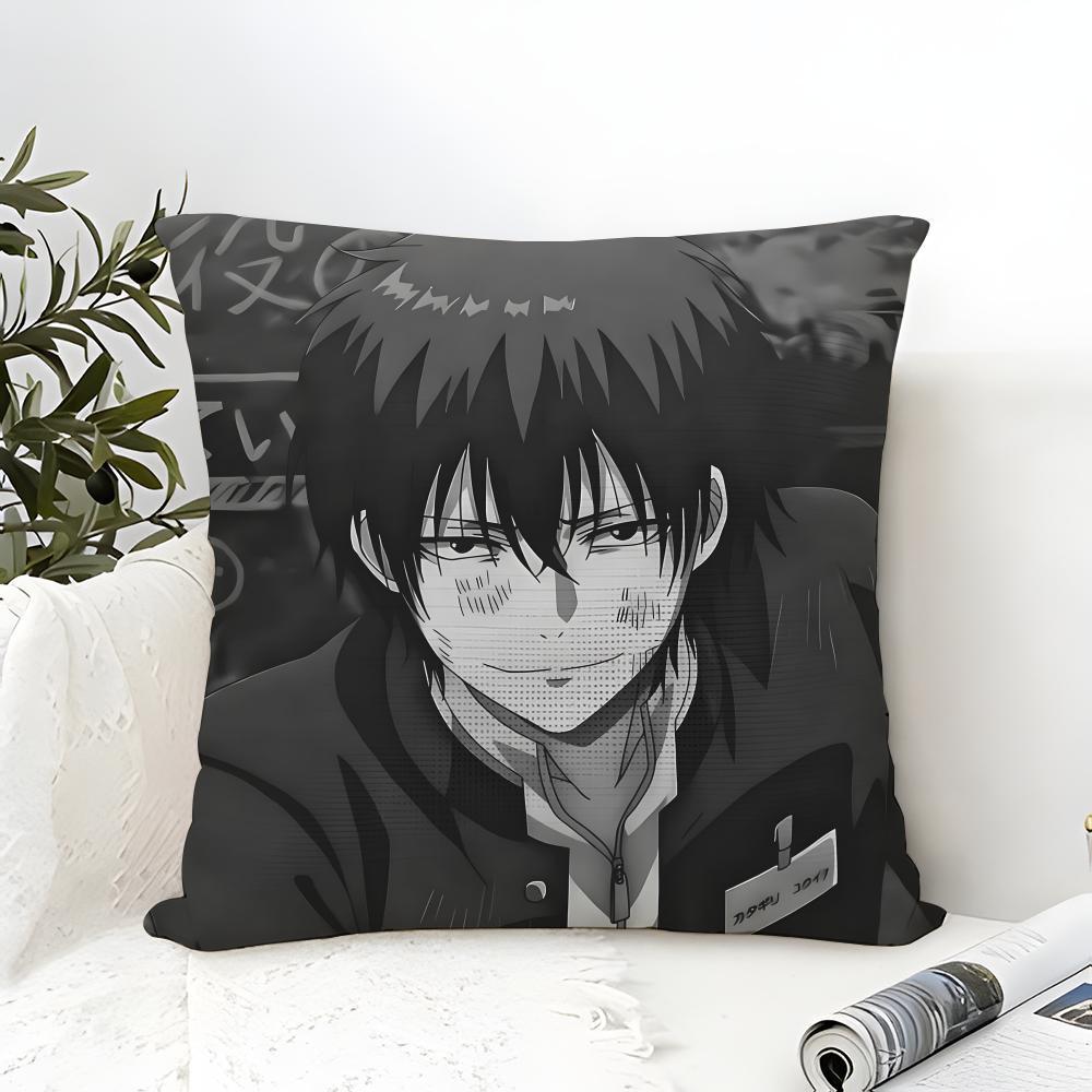 Classic Comic Anime T-Tomodachi Game 2 Pillow Case Linen Pillow Case Sofa Home Decor Cushion Cover Cushion Cove