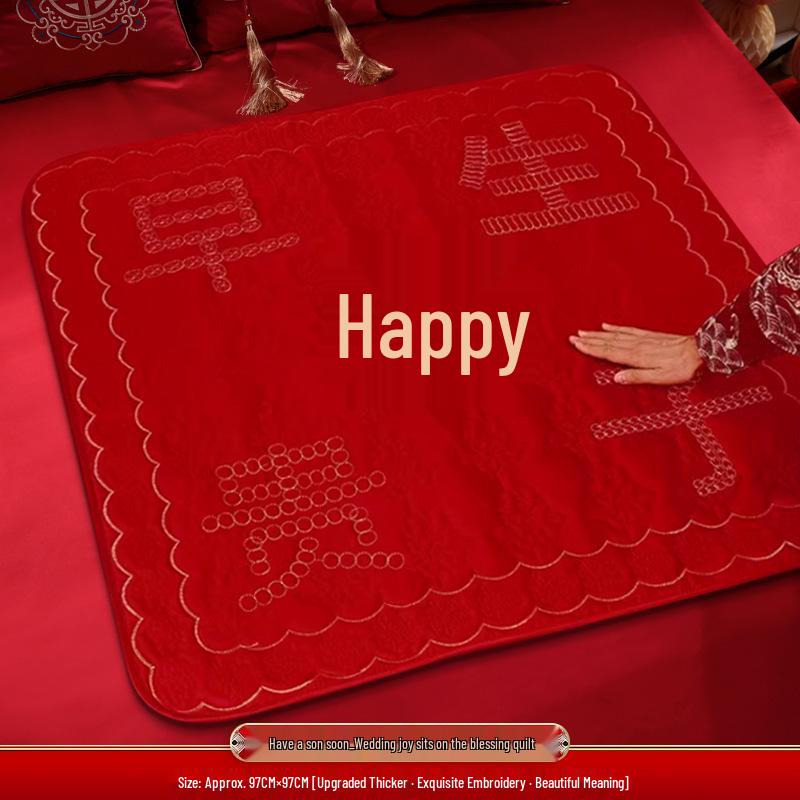 Wedding Bride Blessing Cushion Set - Complete Dowry Quilt