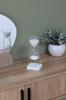 Olen Hourglass 21Cm Glass And Marble Resin Base