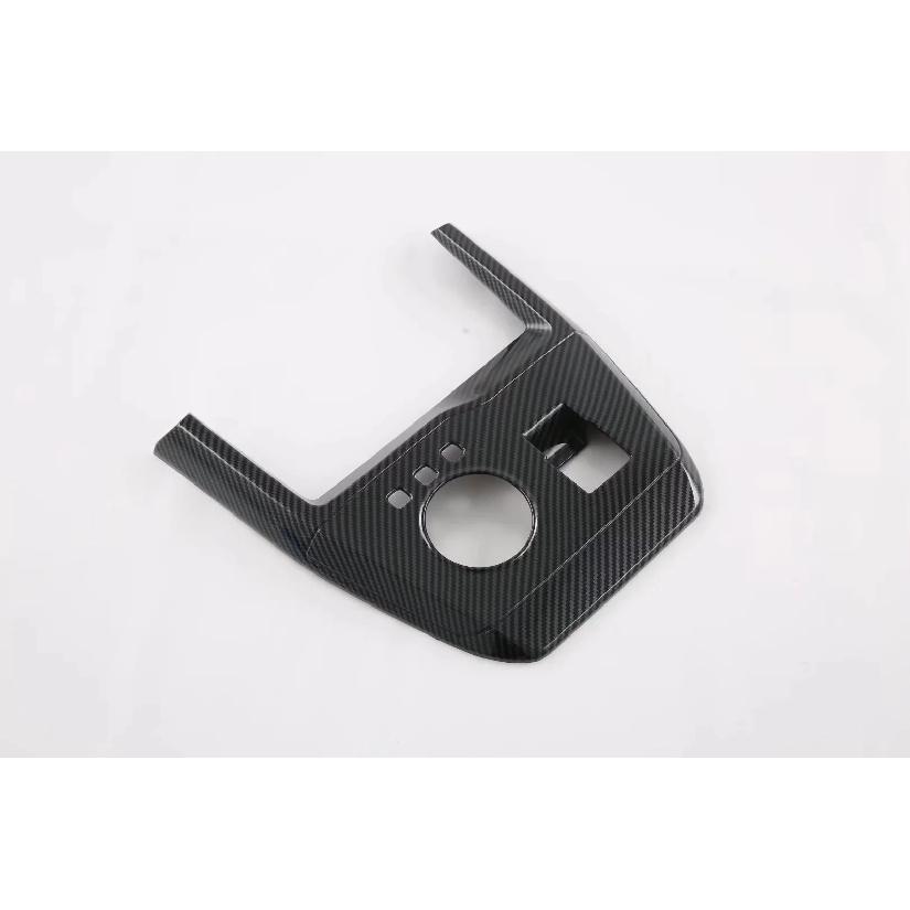 For MG 4 MG4 Mulan   2024 ABS Carbon Fiber Gear Shift Frame Cover Electronic Handbrake Switch Pedal Trim Car Accessories