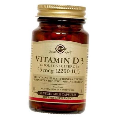 Vitamin D3, Vitamin D3 2200, 50vegcaps (36313133)