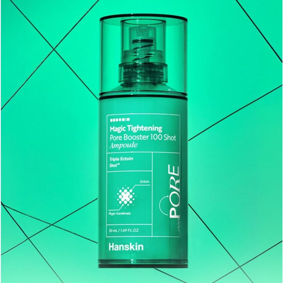 Hanskin Magic Tightening Pore Booster 100 Shot Ampoule, 50ml