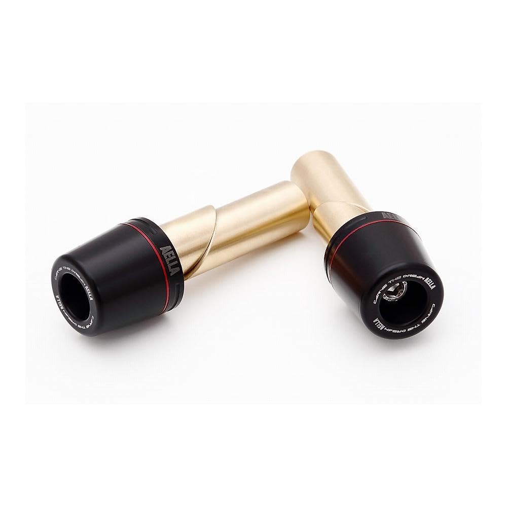 Aella Universal Handlebar End Sliders with Inner (Compatible 16-17mm Diameter) AE-68302 чёрный