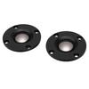 2 Pcs 2 Inch Tweeter Speakers 20W 52mm Ti Diaphragm Dome Tweeter for Car Home Sound System Black
