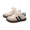 Children's moral training shoes 2025 autumn boys' sports shoes casual board shoes girls' little white shoes soft-soled classic Forrest Gump shoes