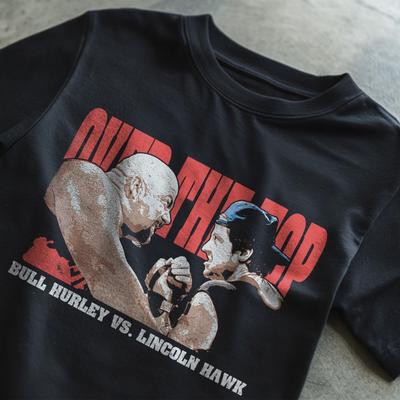 Over The Top Hawk T Shirt Arnold Schwarzenegger Aliens Sly Stallone JCVD