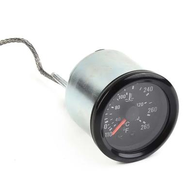 2 Inch Water Temperature Gauge Meter With Sensor 130℃/265℉ Temperature Sensor ABS+Metal Accessories New Practical