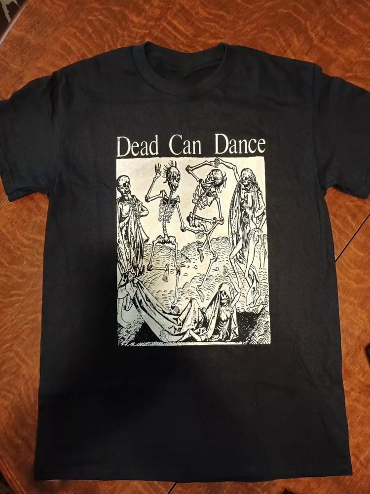 

Винтажная футболка с логотипом группы Dead Can Dance Подарок для фанатов Черная S-5XL Футболка SN065 Унисекс XXXXL