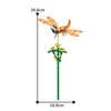 City Creativity Insect Bouquet Bonsai Potted Plant Flower Bouquet Building Blocks Bricks Model Home Decoration Toy For Kids