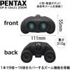 PENTAX UP 8-16×21 Binoculars, Black. Ideal for live concerts, sporting events, birdwatching, and fan activities. Features 8x to 16x zoom, high-quality