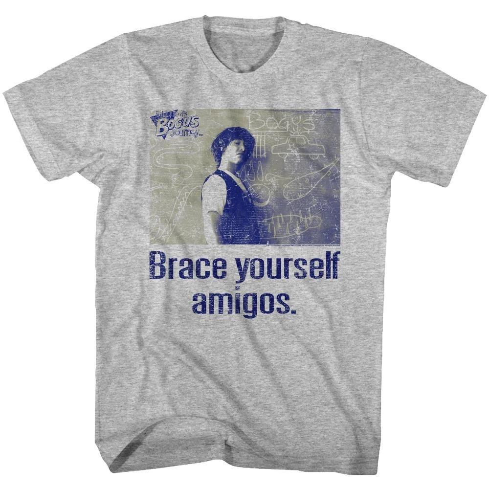 Bill And Ted - Brace Yourself - Short Sleeve - Heather -  - Children s T-shirt 160