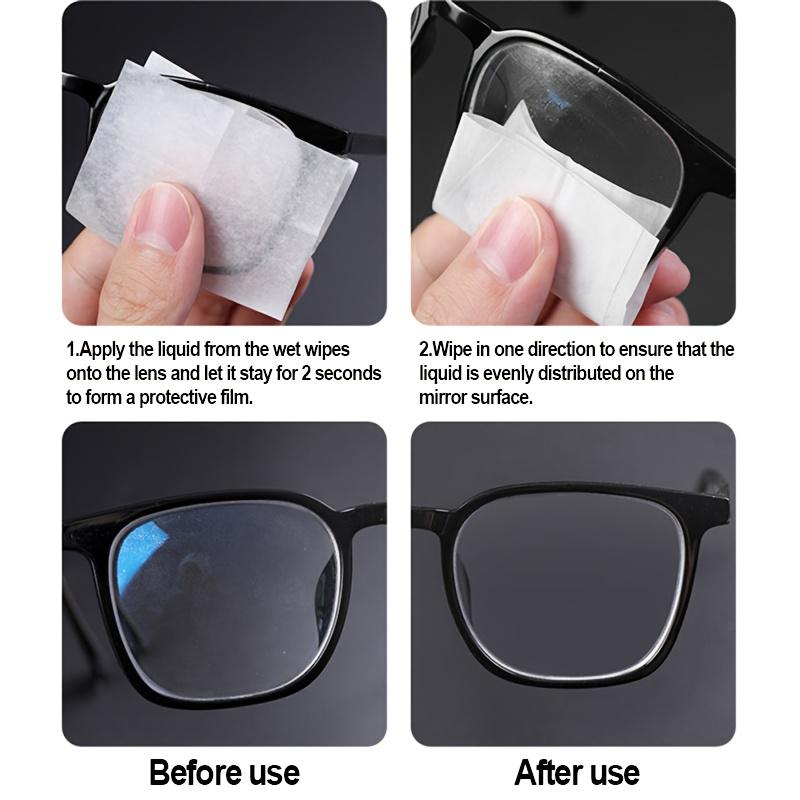 Glasses refurbishment set, does not damage the lenses, restores the luster like a mirror, suitable for glasses, goggles, fashion