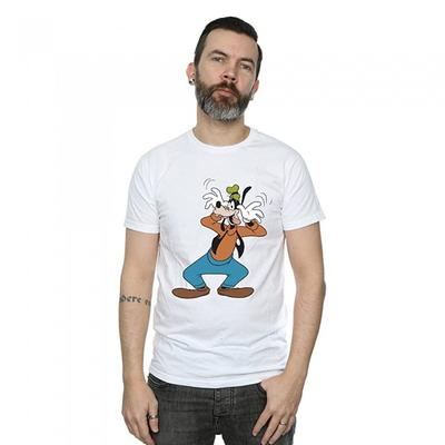 Mens Crazy Goofy Cotton T-Shirt