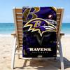 Baltimore Logo Art Quick-Dry Microfiber Beach Towel Super Soft & Absorbent for Bath, Beach, Travel  Bath Time Accessory, Fan gifts