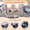 Inflatable Airplane Bed Heavy Duty Air Bed Seat Extender Safe Toddler Mattress  Car Back Seat