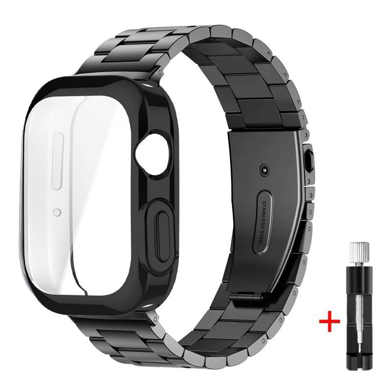 Brățară Metalică din Oțel Inoxidabil și Carcasă TPU pentru Huawei Watch D2 Brățară Metalică de Lux Fără Goluri pentru Huawei Watch D2 Brățară