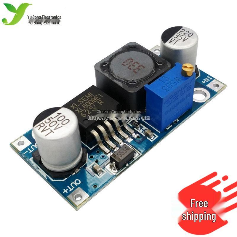 

XL6009 Adjustable DC-DC Boost Module: Super LM2577 Voltage Regulator YS-25 Other