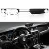Autocolant din fibră de carbon, autocolant, console centrale pentru mașină, panou de instrumente, capac ornamental interior pentru Ford Mustang 2009-2014, accesorii