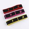 8 Section Portable Resistance Band Elastic Stretching Band for Yoga Pilates Home Gym Physical Recovery Use