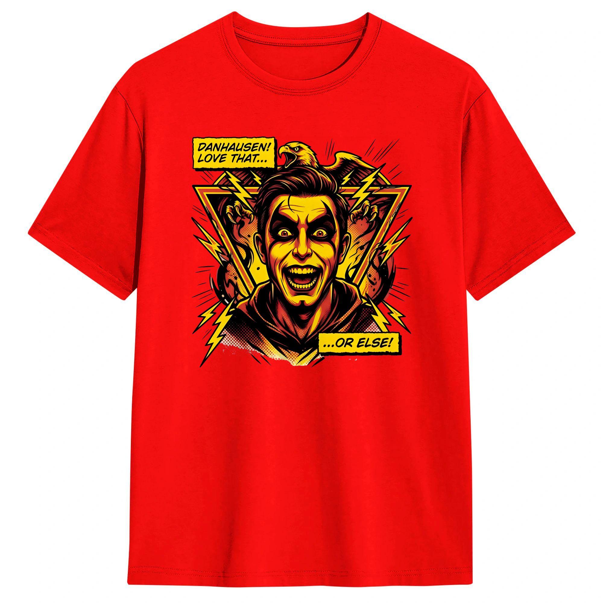 Funny Very Nice Very Evil Curse Danhausen Wrestling TShirt Summer Harajuku TShirts Unisex Cotton O Neck 4XL 5XL 6XL Clothes S