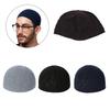 Hollow out Knit Kufi for Adult Teens Muslims Breathable Casual Hat Handmade Hollow out Pray Keep Traditional Pray Hat