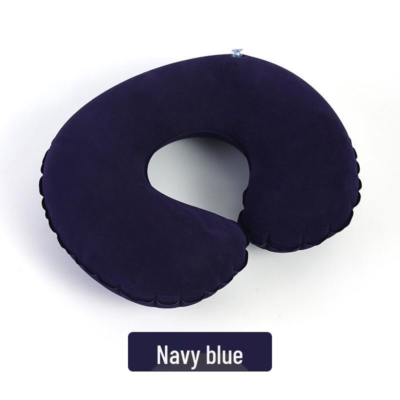 Automatic Inflatable Pillow: Portable Outdoor/Indoor Lumbar & Neck Support for Travel, Office Nap